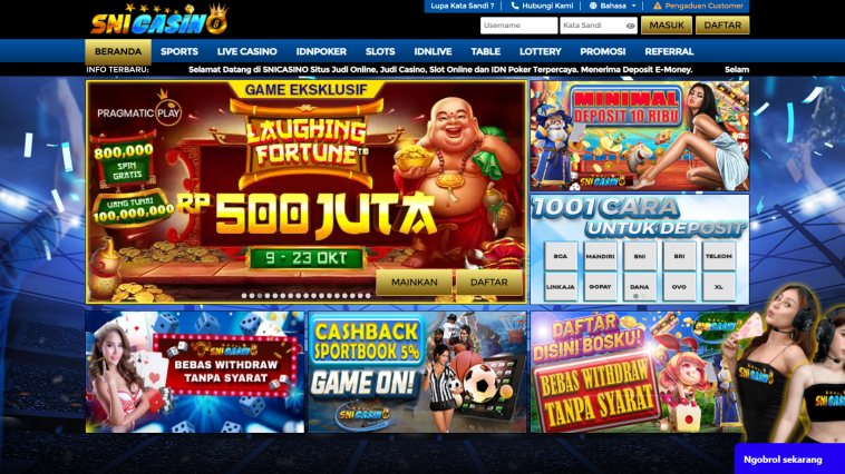 Situs Slot Anti Rungkad SNICASINO